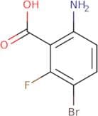 6-Amino-3-bromo-2-fluorobenzoic acid