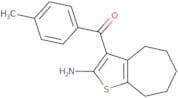 3-(4-Methylbenzoyl)-4H,5H,6H,7H,8H-cyclohepta[b]thiophen-2-amine