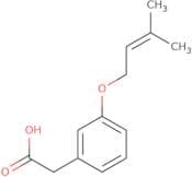 2-{3-[(3-Methylbut-2-en-1-yl)oxy]phenyl}acetic acid