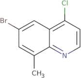 6-Bromo-4-chloro-8-methylquinoline