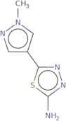 5-(1-Methyl-1H-pyrazol-4-yl)-1,3,4-thiadiazol-2-amine