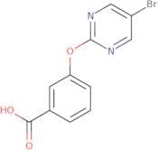 3-[(5-Bromopyrimidin-2-yl)oxy]benzoic acid