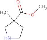 Methyl 3-methylpyrrolidine-3-carboxylate