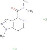 N,N,1-Trimethyl-1H,4H,5H,6H,7H-pyrazolo[4,3-c]pyridine-4-carboxamide dihydrochloride