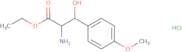 Ethyl 2-amino-3-hydroxy-3-(4-methoxyphenyl)propanoate hydrochloride