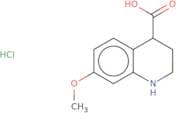 7-Methoxy-1,2,3,4-tetrahydroquinoline-4-carboxylic acid hydrochloride