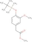 Methyl 2-{4-[(tert-butyldimethylsilyl)oxy]-3-methoxyphenyl}acetate