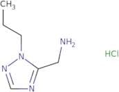 (1-Propyl-1H-1,2,4-triazol-5-yl)methanamine hydrochloride