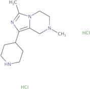 4-{3,7-Dimethyl-5H,6H,7H,8H-imidazo[1,5-a]pyrazin-1-yl}piperidine dihydrochloride