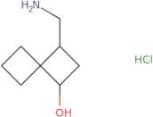 3-(Aminomethyl)spiro[3.3]heptan-1-ol hydrochloride