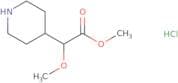 Methyl 2-methoxy-2-(piperidin-4-yl)acetate hydrochloride