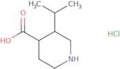 3-(Propan-2-yl)piperidine-4-carboxylic acid hydrochloride
