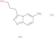 3-{6-Amino-[1,2,4]triazolo[4,3-a]pyridin-3-yl}propan-1-ol dihydrochloride