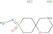 9-(Methylimino)-1-oxa-9λ6-thia-4-azaspiro[5.5]undecan-9-one dihydrochloride
