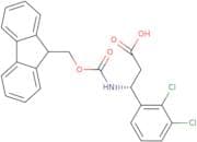 (R)-3-((((9H-Fluoren-9-yl)methoxy)carbonyl)amino)-3-(2,3-dichlorophenyl)propanoic acid