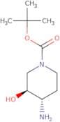 tert-butyl (3S,4S)-4-amino-3-hydroxypiperidine-1-carboxylate