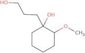 1-(3-Hydroxypropyl)-2-methoxycyclohexan-1-ol
