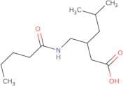 (3S)-5-Methyl-3-(pentanamidomethyl)hexanoic acid