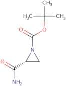tert-Butyl (2R)-2-carbamoylaziridine-1-carboxylate