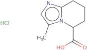 3-Methyl-5H,6H,7H,8H-imidazo[1,2-a]pyridine-5-carboxylic acid hydrochloride