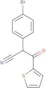 2-(4-Bromophenyl)-3-oxo-3-(thiophen-2-yl)propanenitrile