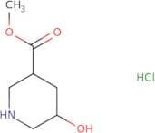 methyl 5-hydroxypiperidine-3-carboxylate hydrochloride