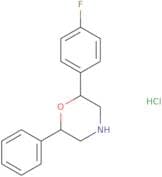 2-(4-Fluorophenyl)-6-phenylmorpholine hydrochloride