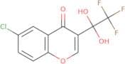 6-Chloro-3-(2,2,2-trifluoro-1,1-dihydroxyethyl)-4H-chromen-4-one