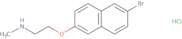 {2-[(6-Bromonaphthalen-2-yl)oxy]ethyl}(methyl)amine hydrochloride
