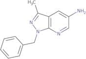 1-Benzyl-3-methyl-1H-pyrazolo[3,4-b]pyridin-5-amine
