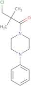 3-Chloro-2,2-dimethyl-1-(4-phenylpiperazin-1-yl)propan-1-one