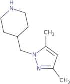 4-[(3,5-Dimethyl-1H-pyrazol-1-yl)methyl]piperidine