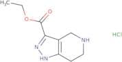 4,5,6,7-Tetrahydro-1H-pyrazolo[4,3-c]pyridine-3-carboxylic acid ethyl ester hydrochloride