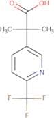 2-Methyl-2-[6-(trifluoromethyl)pyridin-3-yl]propanoic acid