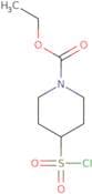 Ethyl 4-(chlorosulfonyl)piperidine-1-carboxylate