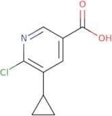 6-Chloro-5-cyclopropylpyridine-3-carboxylic acid