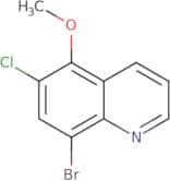 8-Bromo-6-chloro-5-methoxyquinoline