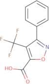 3-Phenyl-4-(trifluoromethyl)-1,2-oxazole-5-carboxylic acid