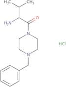 2-Amino-1-(4-benzyl-1-piperazinyl)-3-methyl-1-butanone hydrochloride