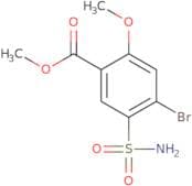 Methyl 4-bromo-2-methoxy-5-sulfamoylbenzoate
