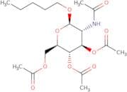 Amyl 2-acetamido-3,4,6-tri-O-acetyl-2-deoxy-b-D-glucopyranoside