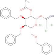 2-O-Acetyl-3,4,6-tri-O-benzyl-b-D-glucopyranosyl trichloroacetimidate