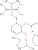 4-O-Acetyl-3,6-di-O-triisopropylsilyl-D-galactal