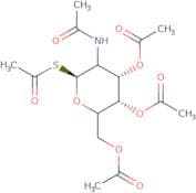 2-Acetamido-1,3,4,6-tetra-O-acetyl-2-deoxy-β-D-thioglucopyranose