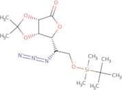 5-Azido-6-O-(tert-butyldimethylsilyl)-2,3-O-isopropylidene L-gulono-1,4-lactone