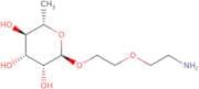 2-(2-Aminoethoxy)ethyl 6-deoxy-α-L-mannopyranoside