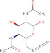 6-Azido-2,4-diacetamido-2,4,6-trideoxy-D-mannopyranose
