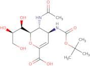 5-(Acetylamino)-2,6-anhydro-3,4,5-trideoxy-4-[[(1,1-dimethylethoxy)carbonyl]amino]-D-glycero-D-gal…