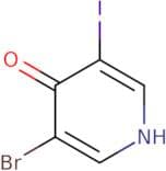 3-Bromo-5-iodopyridin-4-ol
