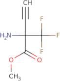 Methyl 2-amino-2-(trifluoromethyl)but-3-ynoate